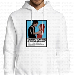 Felpa con Cappuccio - Pantoni Cinematografici - Eternal Sunshine of the Spotless Mind - Pantone 312C