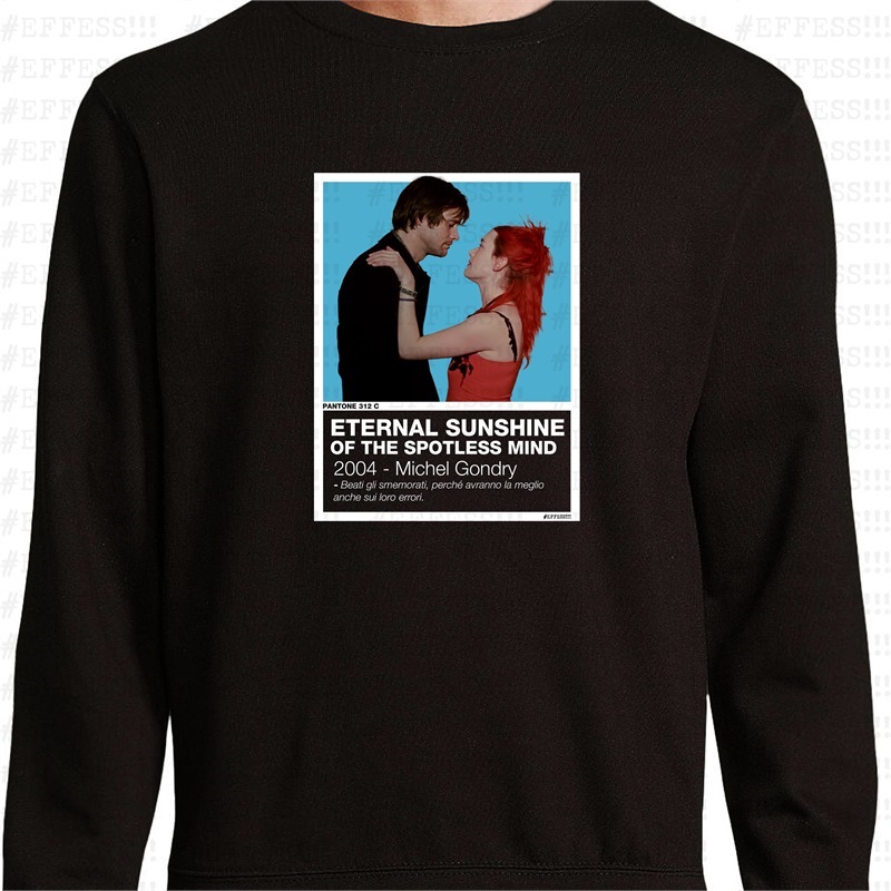 Felpa Pantoni Cinematografici - Eternal Sunshine of the Spotless Mind - Pantone 312C