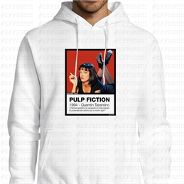 Felpa con Cappuccio - Pantoni Cinematografici - Pulp Fiction - Pantone 7626C