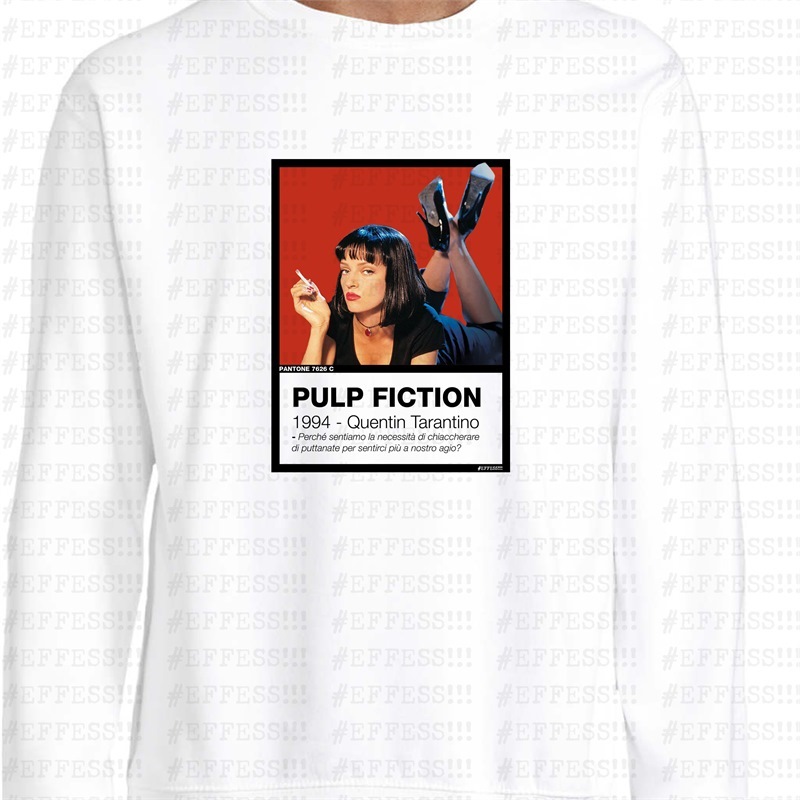 Felpa Pantoni Cinematografici - Pulp Fiction - Pantone 7626C
