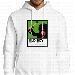 Felpa con Cappuccio - Pantoni Cinematografici - Old Boy - Pantone 7740C