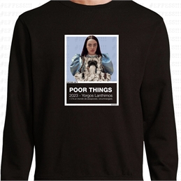 Felpa Pantoni Cinematografici - Poor Things - Pantone 536C