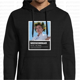 Felpa con Cappuccio - Pantoni Cinematografici - Midsommar - Pantone 2915C