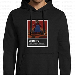 Felpa con Cappuccio - Pantoni Cinematografici - Shining - Pantone 7622C