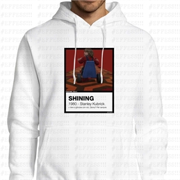 Felpa con Cappuccio - Pantoni Cinematografici - Shining - Pantone 7622C