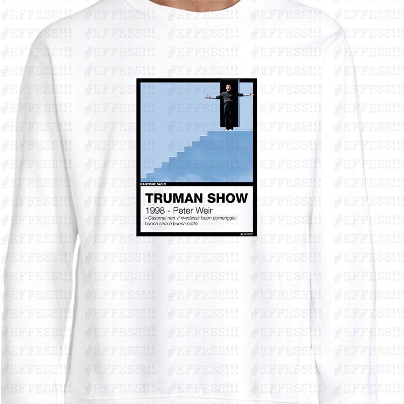 Felpa Pantoni Cinematografici - The Truman Show - Pantone 543C