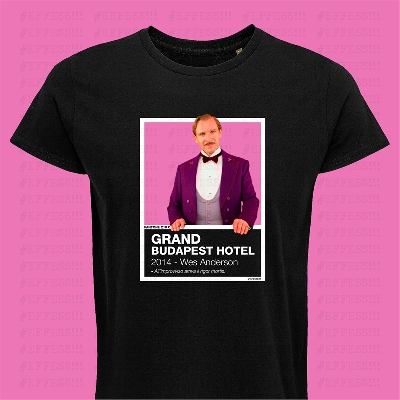 T-Shirt Pantoni Cinematografici - Grand Budapest Hotel