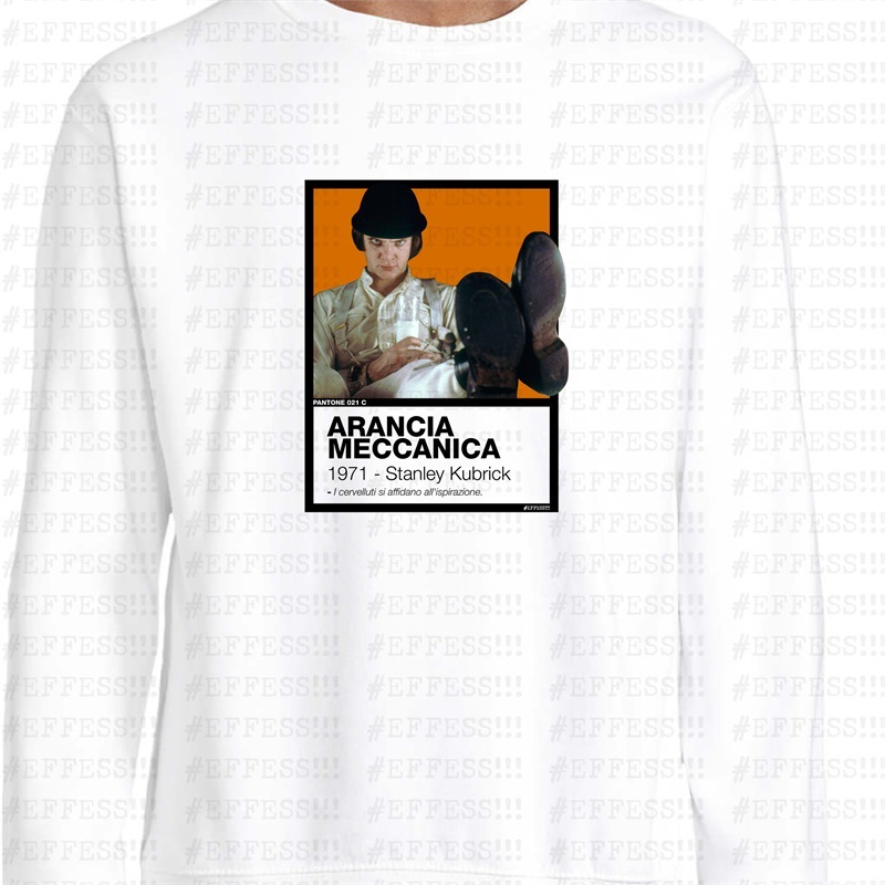 Felpa Pantoni Cinematografici - Arancia Meccanica - Pantone 021C