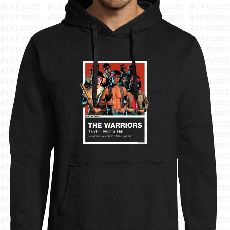 Felpa con Cappuccio - Pantoni Cinematografici - The Warriors - Pantone 7626C