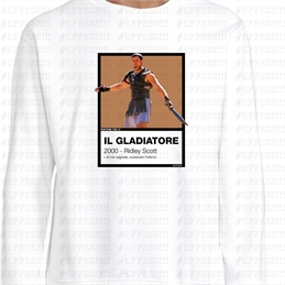 Felpa Pantoni Cinematografici - Il Gladiatore - Pantone 7591C