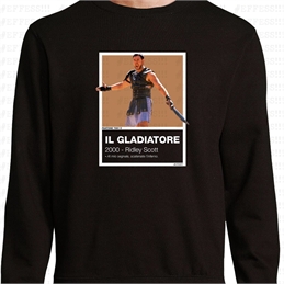 Felpa Pantoni Cinematografici - Il Gladiatore - Pantone 7591C