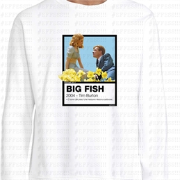 Felpa Pantoni Cinematografici - Big Fish - Pantone 297C