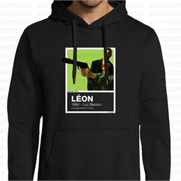 Felpa con Cappuccio - Pantoni Cinematografici Leon - Pantone 7488C