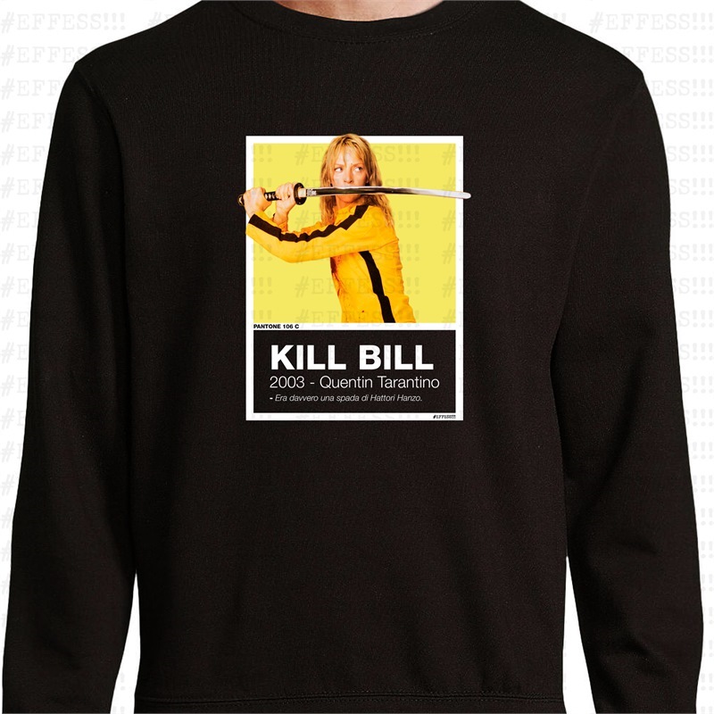 Felpa Pantoni Cinematografici - Kill Bill - Pantone 106C