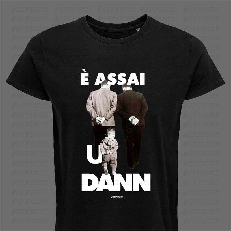 T-shirt bianca - È assai u dann