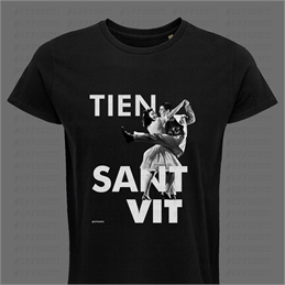 T-shirt nera - Tien Sant Vit