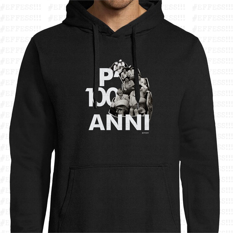 Felpa con Cappuccio - P' 100 anni