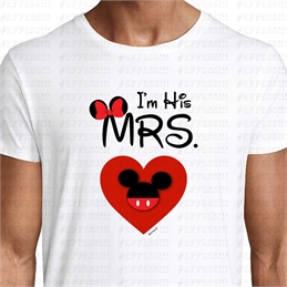 T-Shirt - San Valentino - MINNIE E TOPOLINO