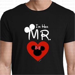 T-Shirt - San Valentino - MINNIE E TOPOLINO