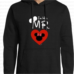 Felpe con Cappuccio Coppia - San Valentino - MINNIE E TOPOLINO