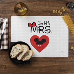 Tovagliette Americane Coppia - San Valentino - MINNIE E TOPOLINO