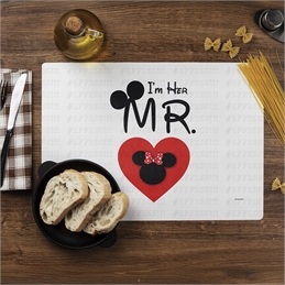 Tovagliette Americane Coppia - San Valentino - MINNIE E TOPOLINO