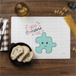 Tovagliette Americane Coppia - San Valentino - PUZZLE