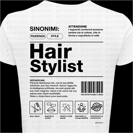 T-Shirt - Arte e Mestieri - HAIR STYLIST