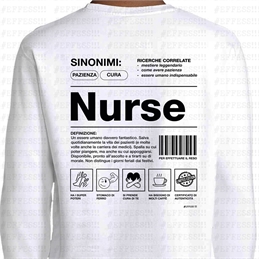 Felpa - Arte e Mestieri - NURSE