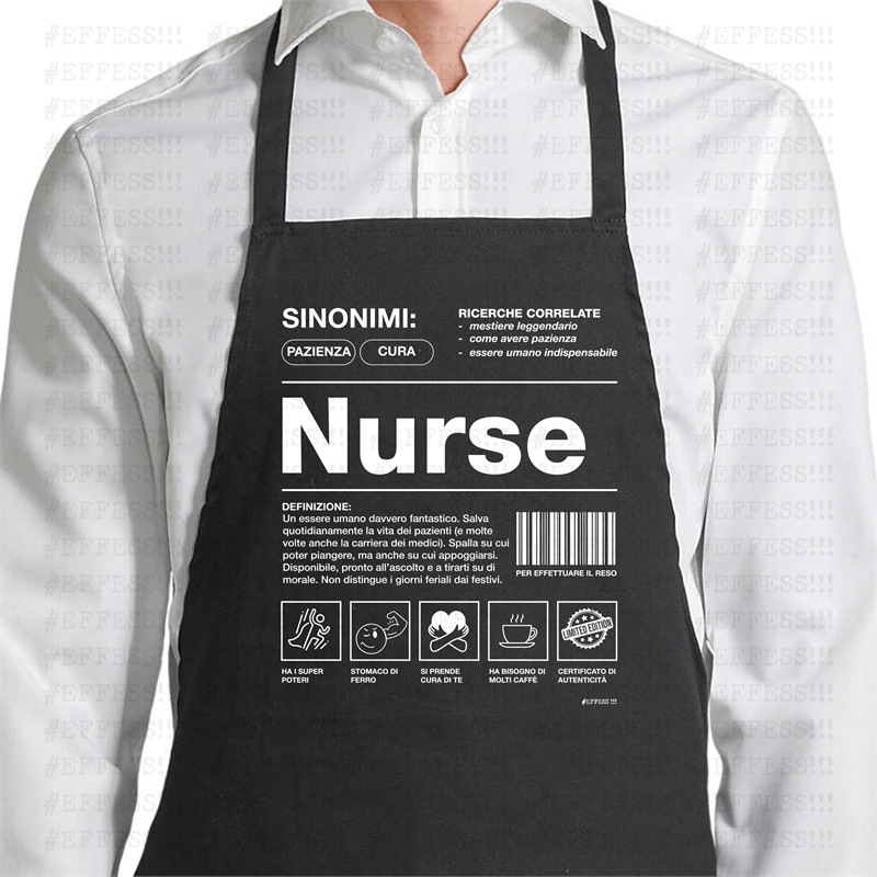 Grembiule Parannanza - Arte e Mestieri - NURSE