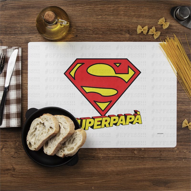 Tovagliette Americane - Festa del Papà - SUPERMAN PAPÀ