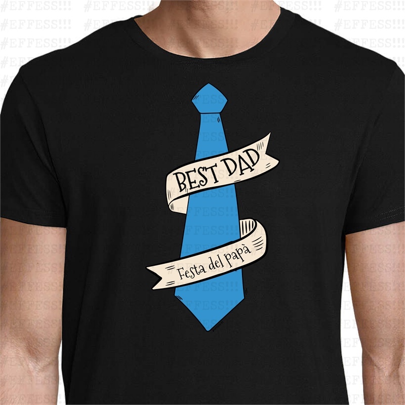 T-Shirt - Festa del Papà - CRAVATTA BEST DAD