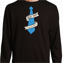 Felpa - Festa del Papà - CRAVATTA BEST DAD