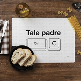 Tovagliette Americane Coppia - Festa del Papà - TALE PADRE TALE FIGLIO