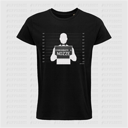 T-Shirt bianca Addio al Celibato - Condannato a nozze