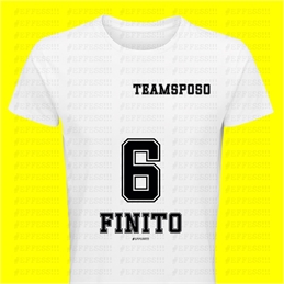 T-Shirt bianca Addio al Celibato - 6 finito