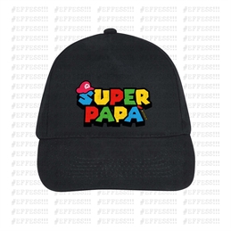 Cappellino - Festa del Papà - SUPER PAPÀ MARIO BROS