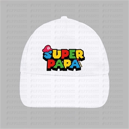 Cappellino - Festa del Papà - SUPER PAPÀ MARIO BROS