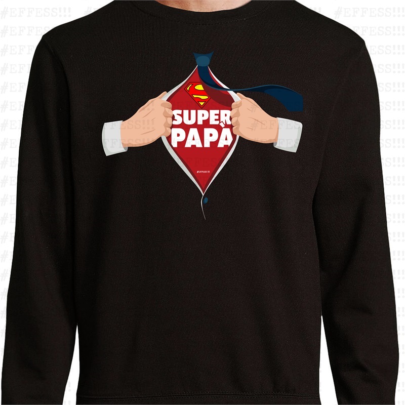 Felpa - Festa del Papà - SUPER PAPÀ