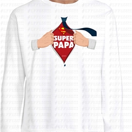 Felpa - Festa del Papà - SUPER PAPÀ