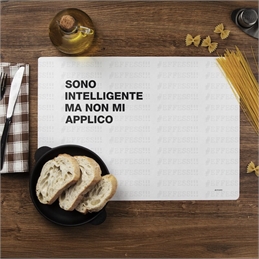 Tovagliette Americane - Frasaccazzo - SONO INTELLIGENTE MA NON MI APPLICO