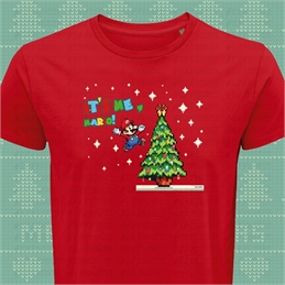 T-Shirt Xmas - Super Mario