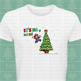 T-Shirt Xmas - Super Mario