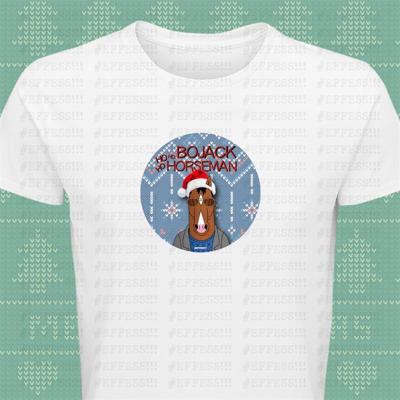 T-Shirt Meme Movie Xmas - Bojack Horseman