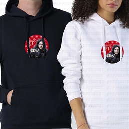 Felpa con Cappuccio - Meme Movie Xmas - Jon Snow