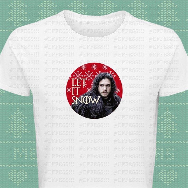 T-Shirt Meme Movie Xmas - Jon Snow