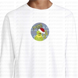 Felpa - Meme Movie Xmas - Kermit