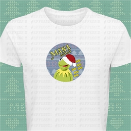 T-Shirt Meme Movie Xmas - Kermit