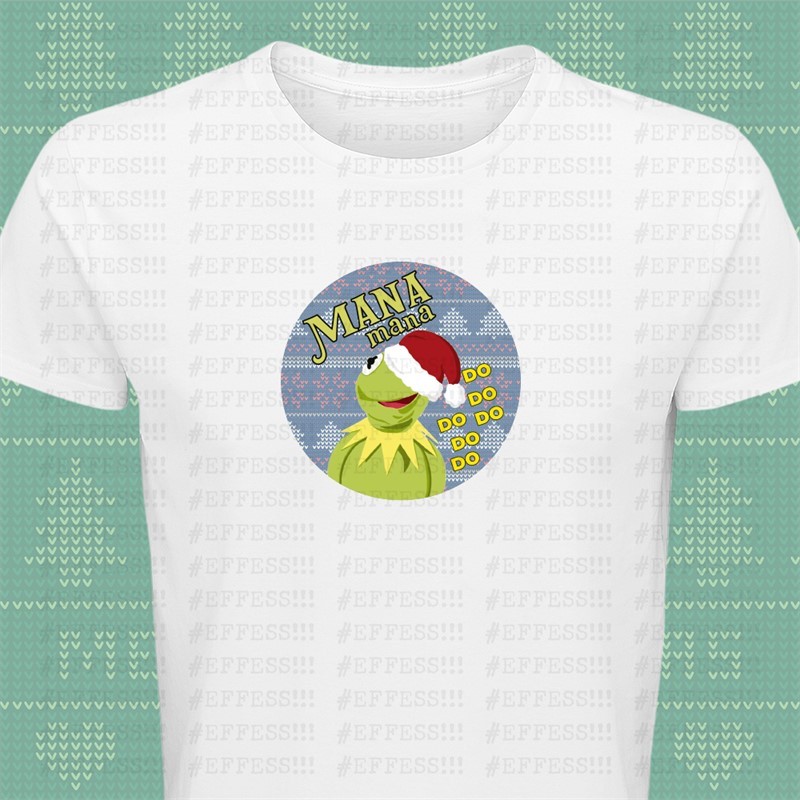 T-Shirt Meme Movie Xmas - Kermit