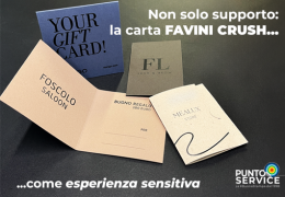 Non solo supporto: la carta Favini Crush come esperienza sensitiva